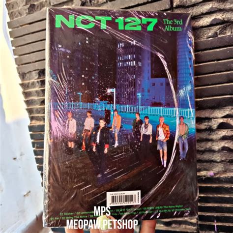 Jual SEALED NCT 127 3rd Album STICKER Seoul City Ver Shopee