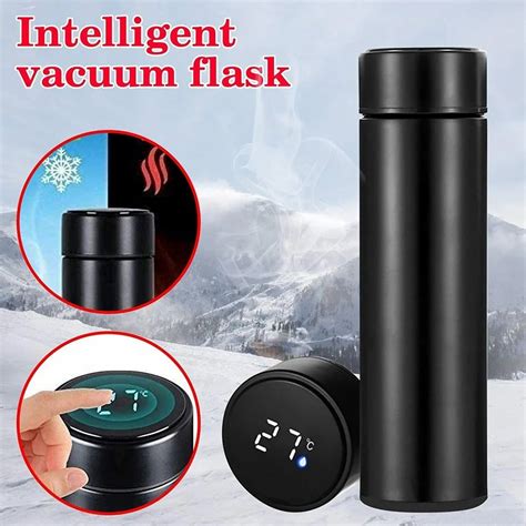 Temperature Display Indicator Insulated Stainless Steel Hot Cold Flask Bottle 500m At Rs 140