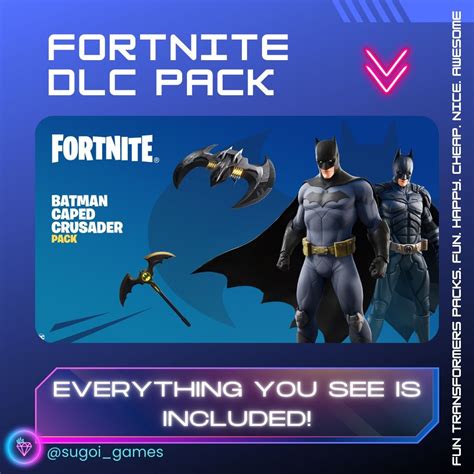 Batman Caped Crusader Pack Fortnite Dlcadd On Login Required