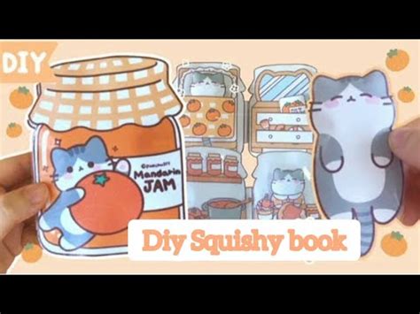 Diy Mandarin Jam Squishy Book Diy Squishy Book Soha Art S Craft