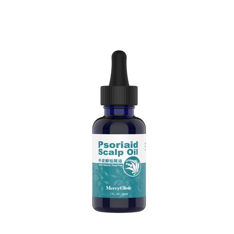 Natural Scalp Oil for Psoriasis -Nourishing Relief for Soothing & Rest