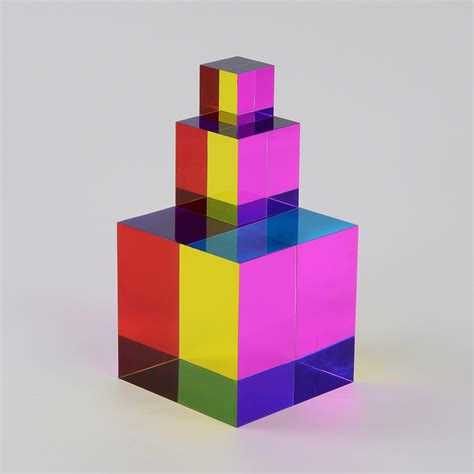 Original Cmy Cube Mm Color Cube Optical Cube Cyan Magenta