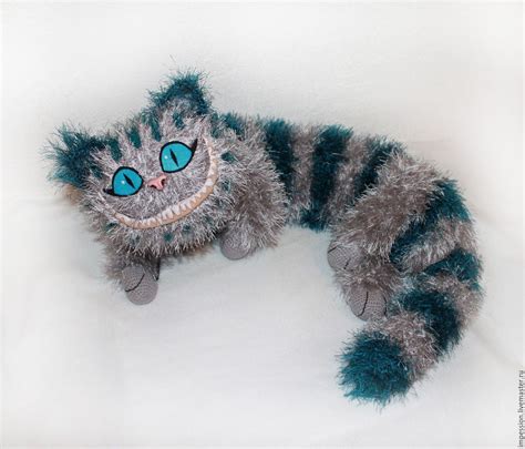 Купить Чеширский кот (серый) - чешир, котик, кот, котейка, алиса в ...