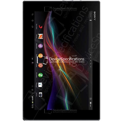 Sony Xperia Tablet Z Wi Fi Características y especificaciones