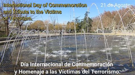 21deagosto Día Internacional de Conmemoración y Homenaje a las