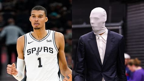 Victor Wembanyama Debuts Terrifying Slenderman Costume For Halloween ...