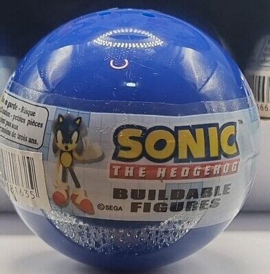 Sonic The Hedgehog Blue Ball Buildable Mini Figure Sega New Sealed