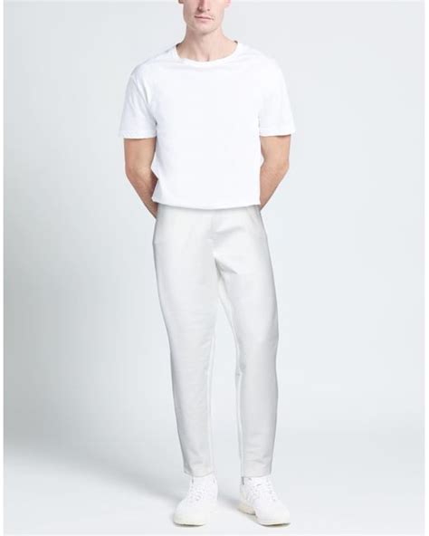 Kiton Pants In White For Men Lyst