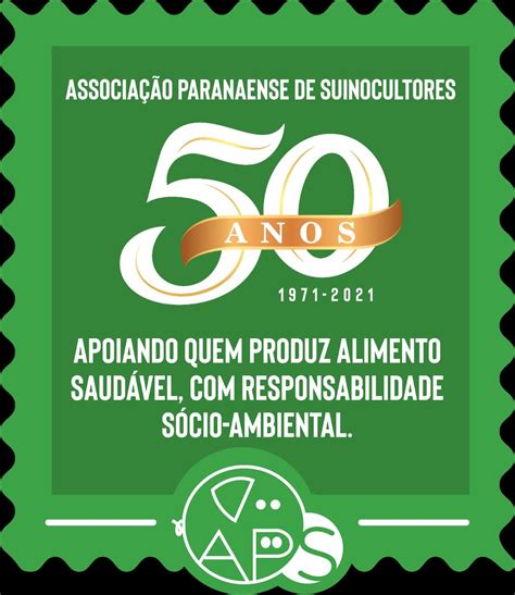 Suinocultura Aps Celebra Anos De Funda O E Lan A Selo Comemorativo