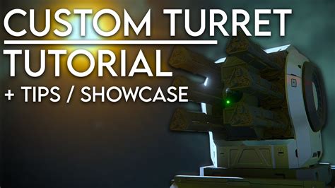 Custom Turret Tutorial Space Engineers Guide