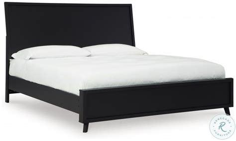 Danziar Black King Panel Bed From Ashley Furniture Coleman Furniture