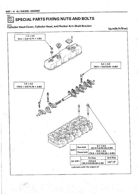 Isuzu 4ja1 4jb1 4jb1t 4jb1tc 4j Series Diesel Engine Workshop Service