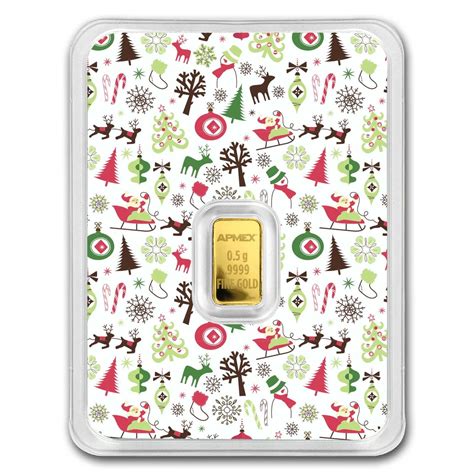 12 Gram Gold Bar Apmex Wchristmas Collage Card In Tep