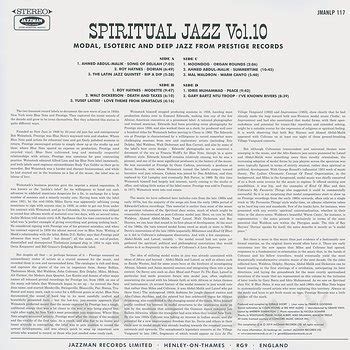 Various Artists Spiritual Jazz Prestige Hard Wax