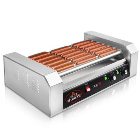 Electric 18 Hot Dog 7 Roller Grill Cooker Machine, 23 x 7 - Fry’s Food ...