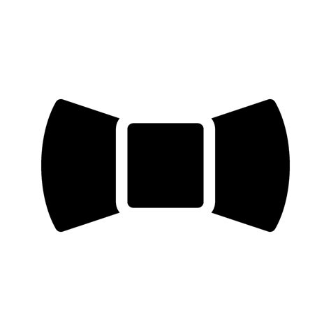 Bow Tie Icon Vector Symbol Design Illustration 26632508 Vector Art At