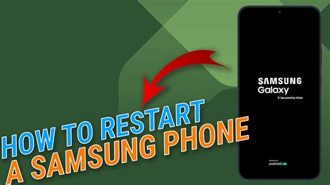 Restart Samsung Phone In Seconds Simple Instructions Youtube