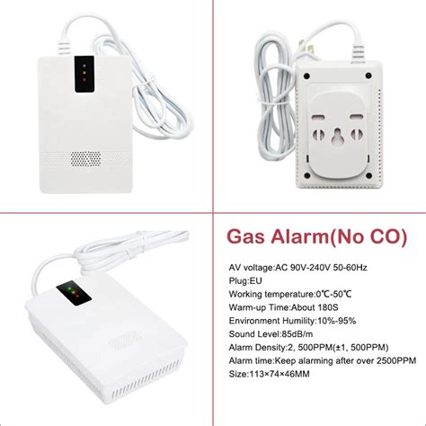 Alarme Gaz Co Co Ch Lcd Monoxyde Test Et Avis