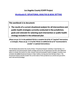 Fillable Online Publichealth Lacounty Workbook Department Of Public