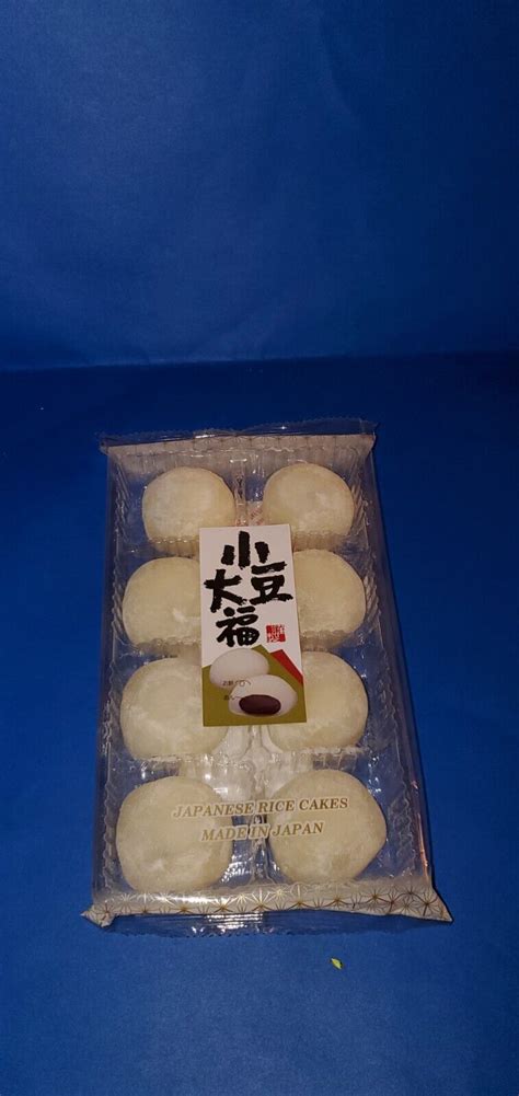 3 Pack Japanese Rice Cakes Azuki Daifuku 7 Oz 200g Per Bag Ebay