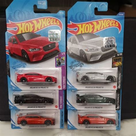 Hot Wheels Jaguar XE SV Project Many Variant Shopee Malaysia