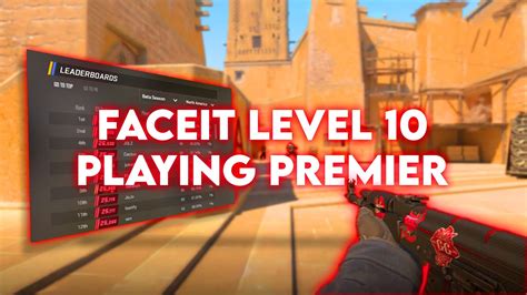 FACEIT LVL 10 Playing CS2 PREMIER YouTube