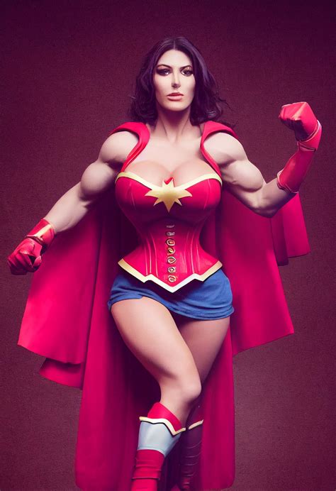 Muscular Supergirl 2 By Willowtreecat On Deviantart