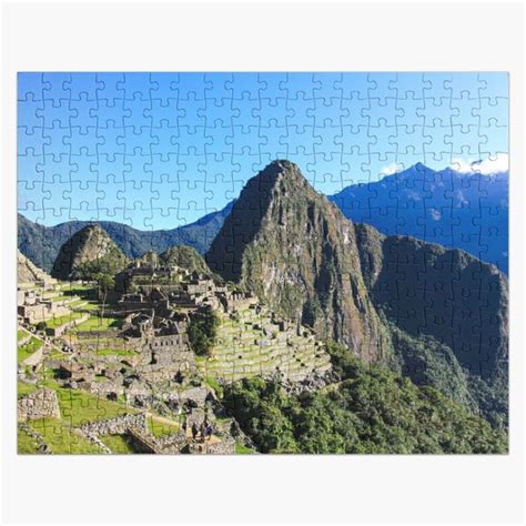 Machu Picchu Peru Jigsaw Puzzle By Merch Gifts Machu Picchu Peru