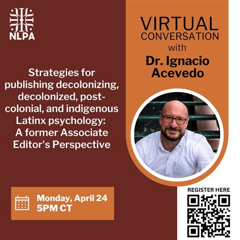 NLPA On Twitter Join Us In A Conversation With Dr Acevedo Former