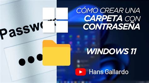 C Mo Crear Una Carpeta Con Contrase A Soluci N Definitiva Windows