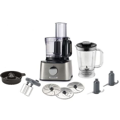 Kenwood Multipro Compact Food Processor Watt Liters Silver