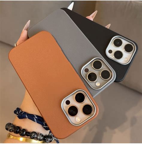 Capa Para Infinix Hot I I I Pro Plus G De Couro Lichee Padr O Soft Silicone Tpu