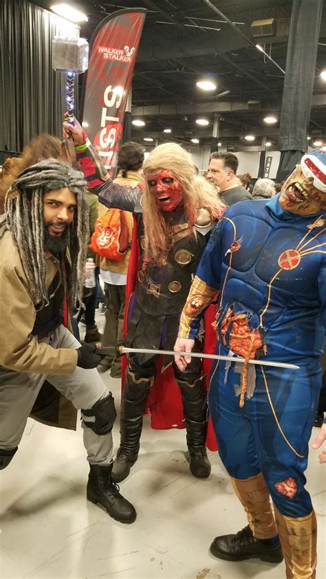 Zombie Superheroes Cosplay