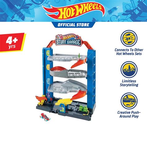 Hot Wheels City Robo Beasts Stunt Garage GNL70 Shopee Malaysia
