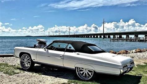 Whipaddict 71 Chevrolet Impala On 24 All Gold Daytons Kandy Paint