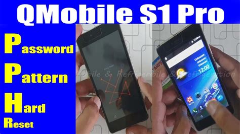 Qmobile S Pro Password Pattern Unlock Hard Reset Without Pc Youtube