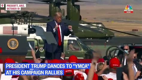 Watch Trump Dances To ‘ymca At His Campaign Rallies Video Dailymotion