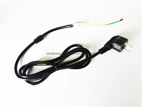 Pins Ac Power Cord With Connector China Power Cord And German Plug