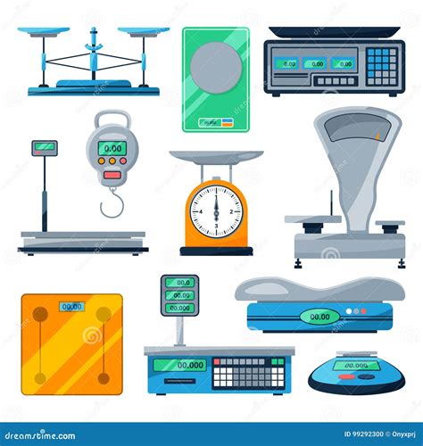 Vector Set Of Different Types Of Scales | CartoonDealer.com #99292300