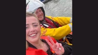 Naked Photoshoot Goes Awry Onlyfans Model Michaela Ogilvie Nearly Drowns In Cave While Taking