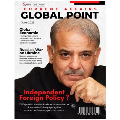 Global Point June 2022 Monthly Current Affairs CSS Books Point