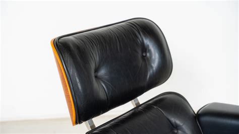 Mid Century Lounge Chair And Ottoman Attributed To Charles Ray Eames