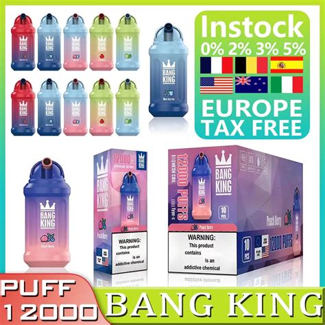 Original Bang King Puff Bars Disposable Vape Pen E Cigarettes