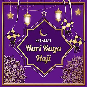 Hari Raya Haji Simplicity And Creativity Social Media Post Template