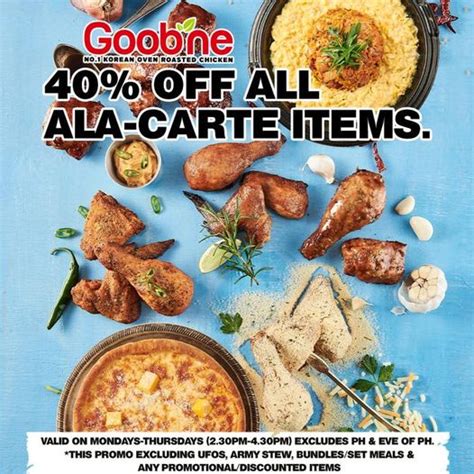 Now Till 30 Jun 2023 Goobne 40 Off Promo At Downtown East SG