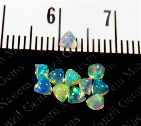 Ethiopian Opal Gemstone X Mm Trillion Cabochon At Rs Piece