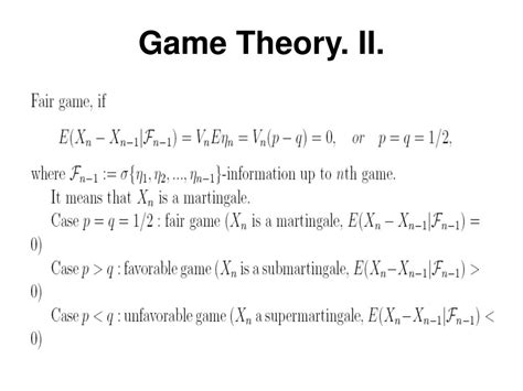 PPT - Girsanov’s Theorem: From Game Theory to Finance PowerPoint ...