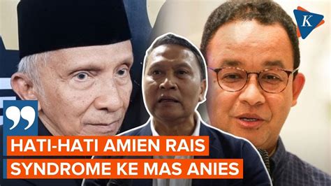 PKS Wanti Wanti Massa Anies Selalu Ramai Singgung Cerita Amien Rais Di