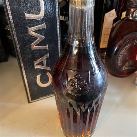 Camus Xo Cognac Long Neck S Vintage W Box Ml Food Drinks