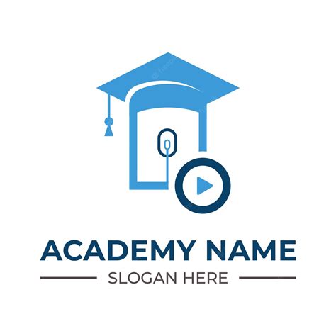 Premium Vector | Education and graduation academy logo